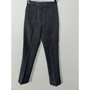 Transit Par-Such Italian Wool Blend Stretch Trousers‎ Dark Grey Size 1 (S) EUC